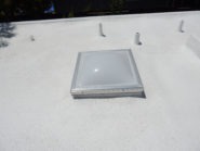 spray foam and skylight